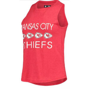 NFL Team Apparel Women's Sleeveless Kansas City Chiefs Tank M 6-10